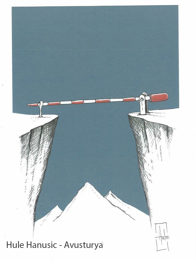 9. Turhan Selçuk Karikatür Yarışması Berk Laminat Özel Ödülü
