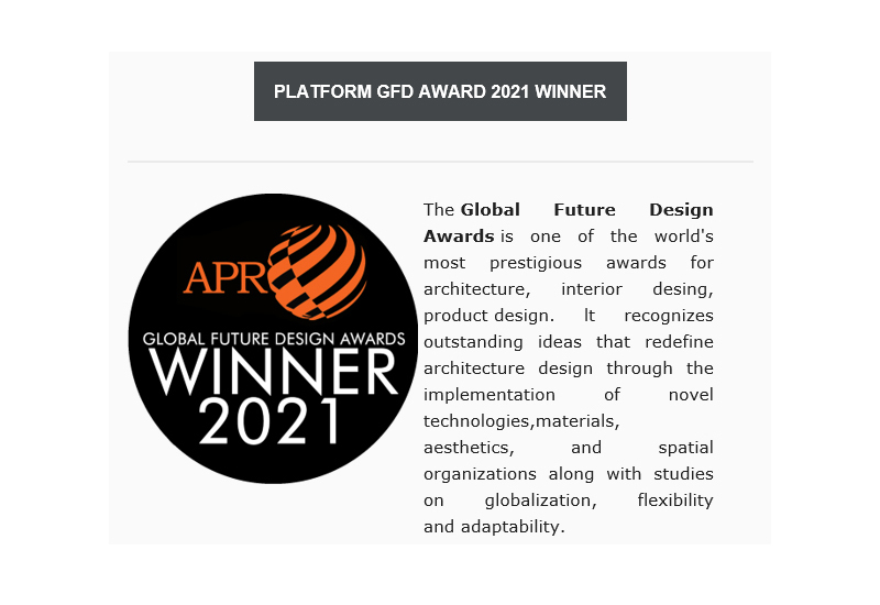 Winner 2021 Global Future Design Awards